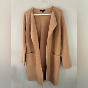 JCrew Juliette collarless sweater-blazer